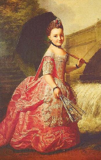 unknow artist Duchess Sophia Frederica of Mecklenburg-Schwerin Norge oil painting art